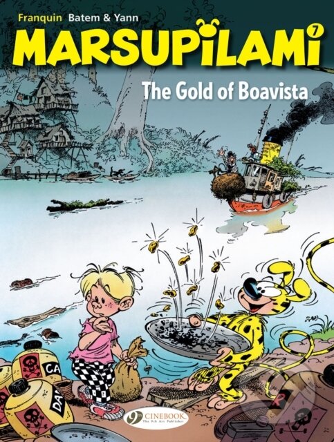 Kniha: Marsupilami Vol. 7 (Andre Franquin a Yann). Cinebook Ltd, 2022