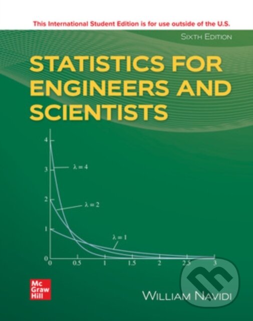 Kniha: Statistics for Engineers and Scientists ISE (William Navidi). McGraw-Hill, 2023