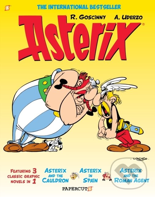 Kniha: Asterix Omnibus Vol. 5 (Albert Uderzo a René Goscinny). Papercutz, 2022