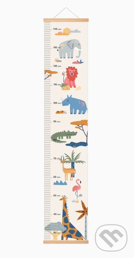 Detský meter na stenu - Safari (Cingy Lingy). Cingy Lingy
