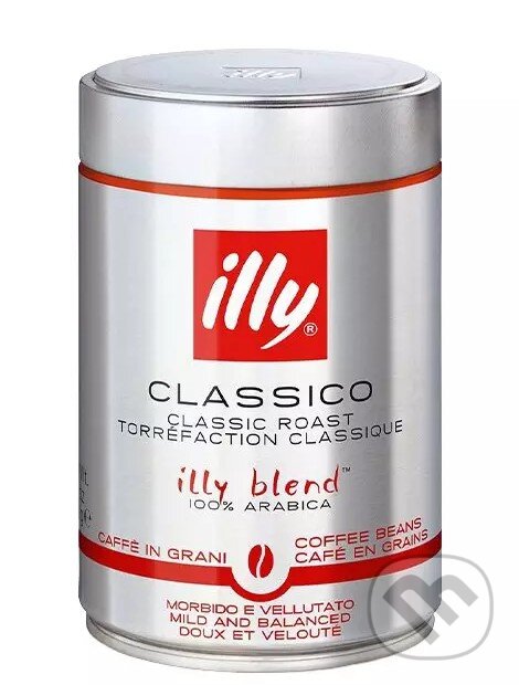 Kávy a čaje: illy Káva zrnková Classico (Illy). Illy