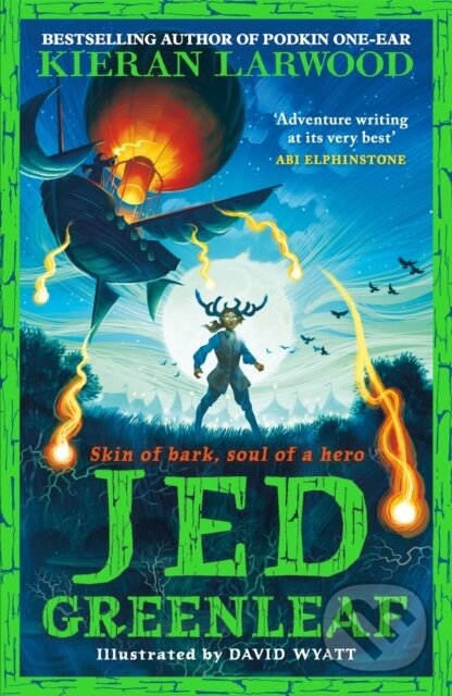Kniha: Jed Greenleaf (Kieran Larwood). Faber and Faber, 2025