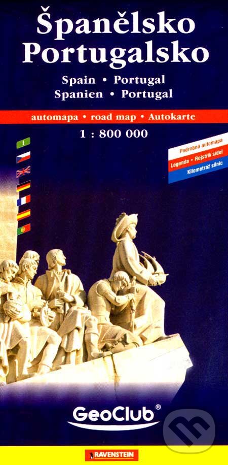 Španělsko, Portugalsko 1:800 000, SHOCart, 2007