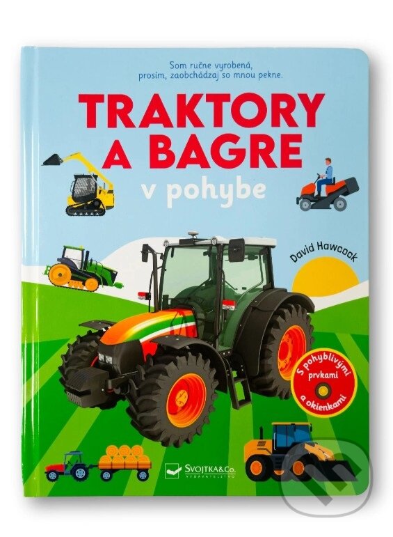 Kniha: Traktory a bagre v pohybe (David Hawcock). Svojtka&Co., 2026