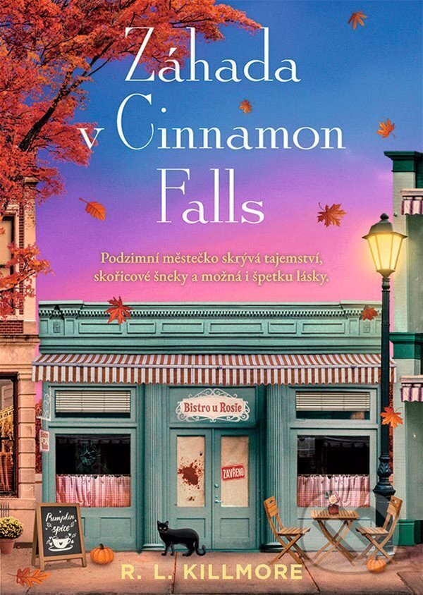 Kniha: Záhada v Cinnamon Falls (L. R. Killmore). Cosmopolis, 2026