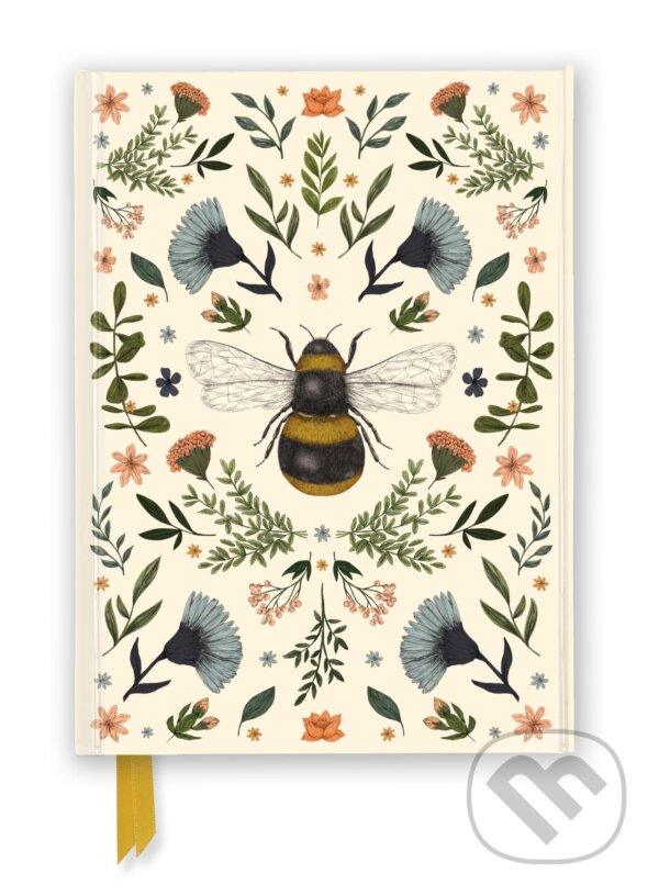 Kniha: Zápisník Flame Tree. Jade Mosinski: Botanical Bee (Foiled Journal) (Flame Tree Studio). , 2025