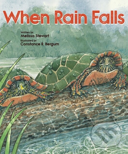 Kniha: When Rain Falls (Melissa Stewart). Peachtree, 2019