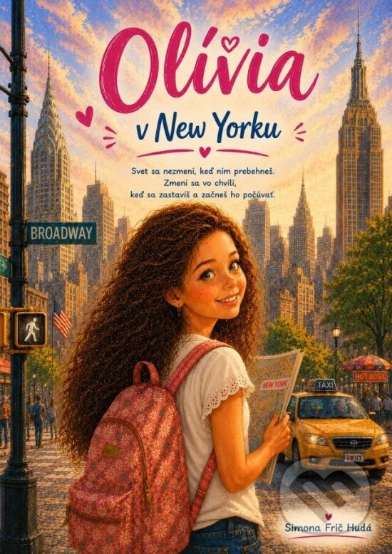 Kniha: Olívia v New Yorku (Simona Frič Hudá). Elist, 2026