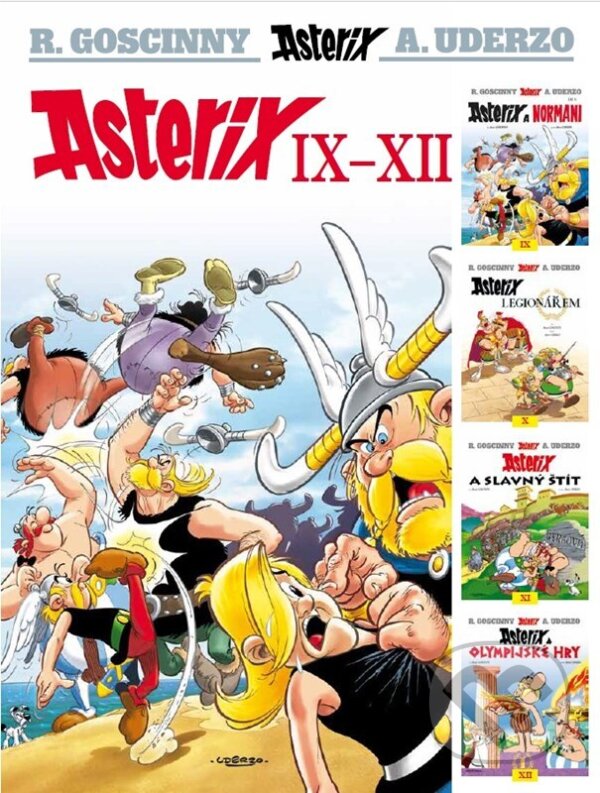 Kniha: Asterix IX-XII (Albert Uderzo). Albatros SK, 2026