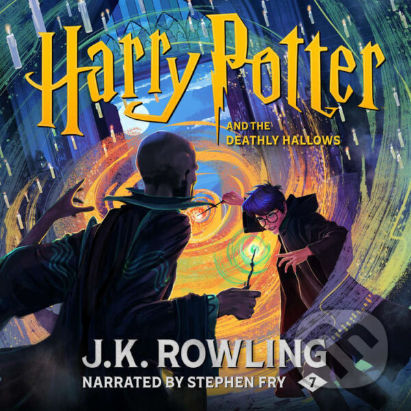Audiokniha: Harry Potter and the Deathly Hallows (J.K. Rowling). Pottermore Publishing, 2015