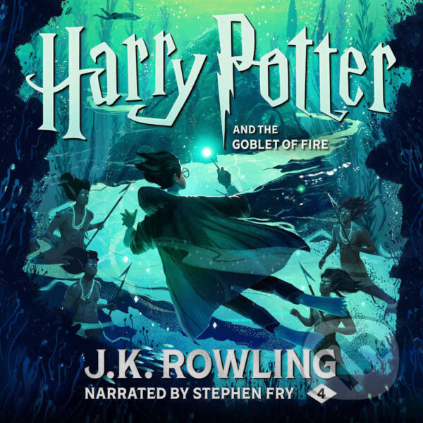 Audiokniha: Harry Potter and the Goblet of Fire (J.K. Rowling). Pottermore Publishing, 2015