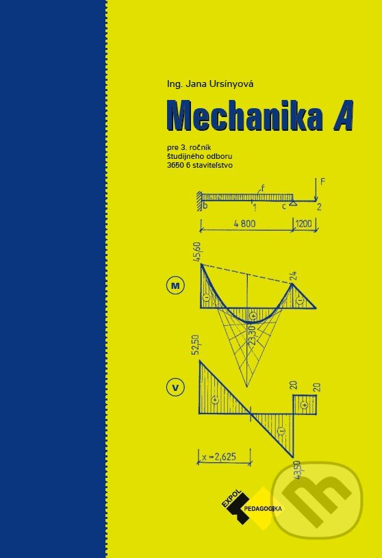 Kniha: Mechanika A (Jana Ursínyová). Expol Pedagogika, 2026