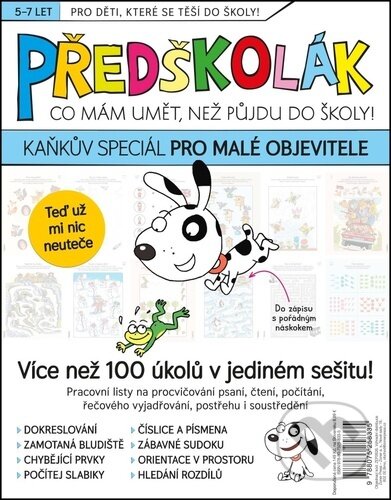 Kniha: Předškolák Kaňkův speciál pro malé objevitele (Janka Ryšánek Schmiedtová). Extra Publishing, 2026
