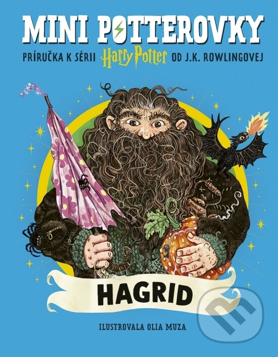 Kniha: Mini potterovky: Hagrid (J.K. Rowling). Stonožka, 2026