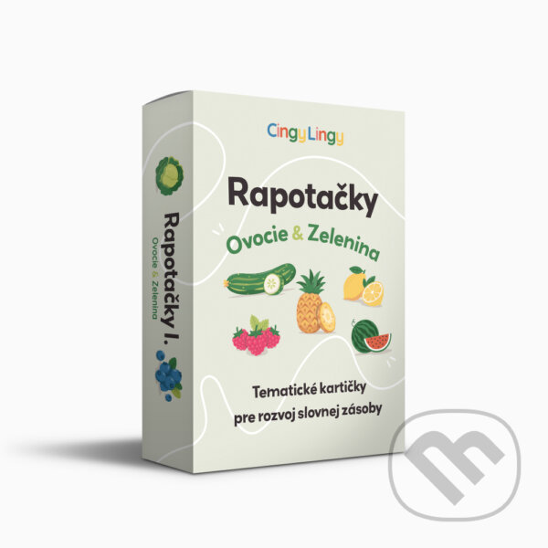 Společenská hra: Rapotačky - Ovocie & Zelenina (Cingy Lingy). Cingy Lingy