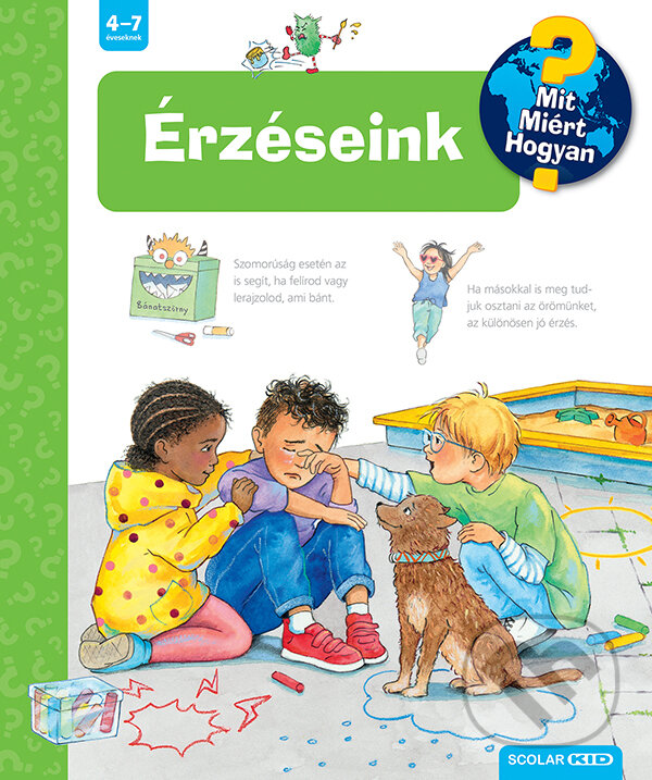 Kniha: Érzéseink (Andrea Erne). Scolar Kiadó, 2025
