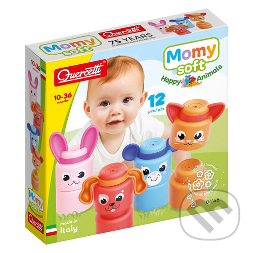 Společenská hra: Momy Soft Happy Animals (Quercetti). Quercetti, 2026