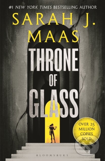 Kniha: Throne of Glass (Sarah J. Maas). Bloomsbury, 2026