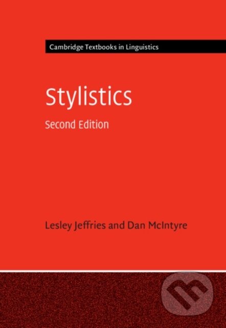 Kniha: Stylistics (Dan McIntyre a Lesley Jeffries). Cambridge University Press, 2025