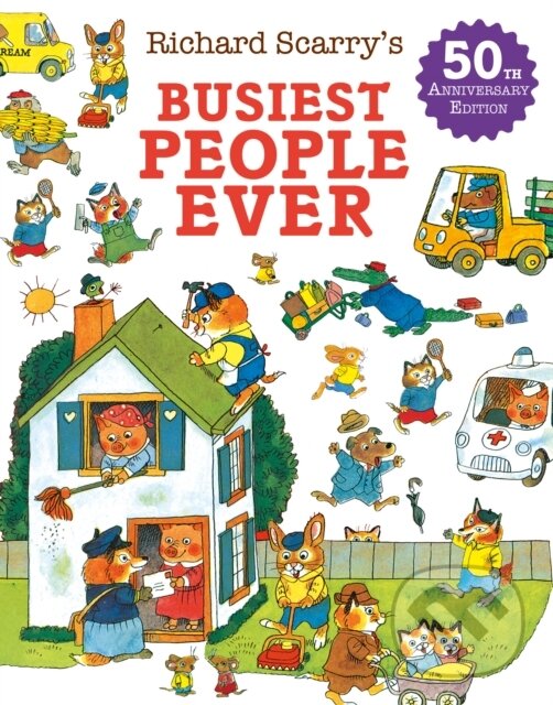 Kniha: Busiest People Ever (Richard Scarry). HarperCollins, 2026