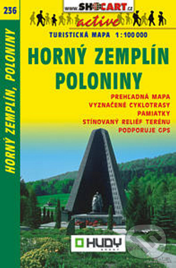 Levně Horný Zemplín, Poloniny 1:100 000 (Turistická mapa 236)