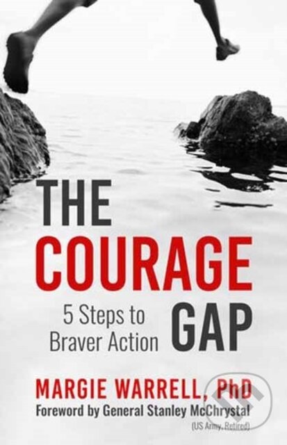 Kniha: The Courage Gap (Margie Warrell). Berrett-Koehler Publishers, 2025