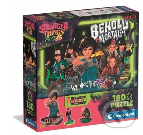Puzzle: Puzzle Stranger Things Tales from 85 Hleďte, smrtelníci! (Clementoni). Clementoni, 2026