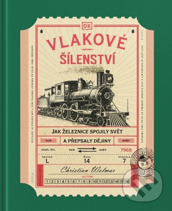 Kniha: Vlakové šílenství (Christian Wolmar). Familium, 2026