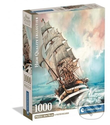 Puzzle: Puzzle Amerigo Vespucci 1000 dílků (Clementoni). Clementoni, 2026