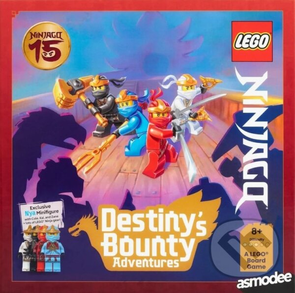 Společenská hra: LEGO NINJAGO Destiny's Bounty Adventures EN (Asmodée Édition LLC). Asmodée Édition LLC