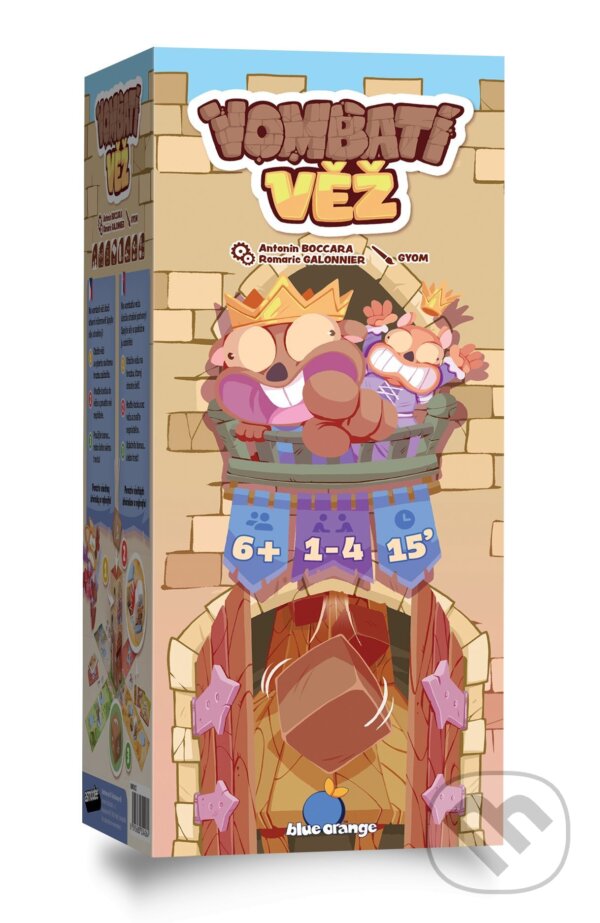 Společenská hra: Vombatí věž (Asmodee Czech Republic). Asmodee Czech Republic, 2026