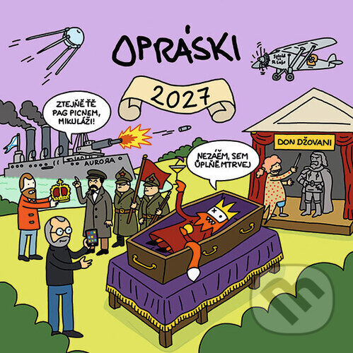 Opráski 2027 - stolní kalendář (jaz). Grada, 2026