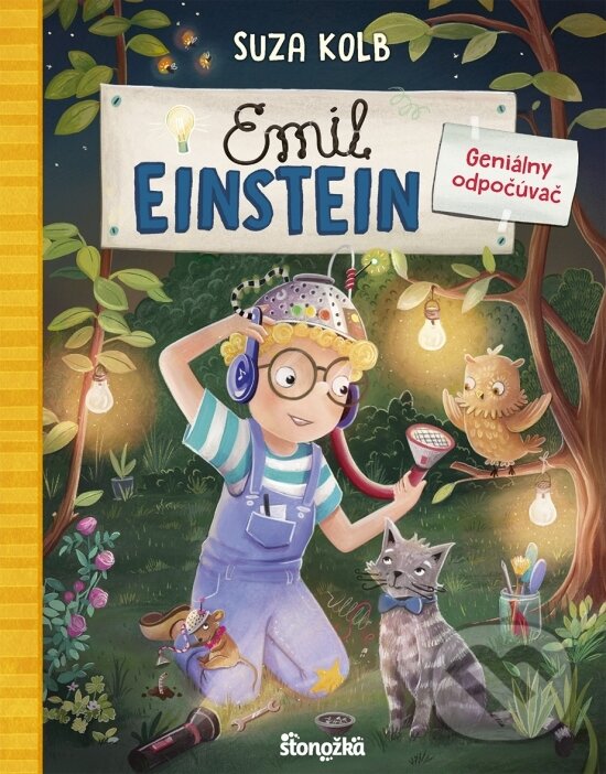 Kniha: Emil Einstein 6: Geniálny odpočúvač (Suza Kolb). Stonožka, 2026