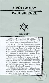 Levně Opět doma? - Paul Spiegel - kniha z kategorie Reportáže a publicistika