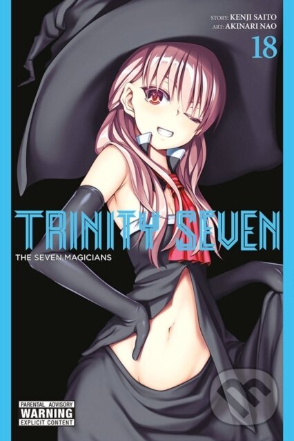 Kniha: Trinity Seven, Vol. 18 (Akinari Nao, Kenji Saito, Christine Dashiell a Anthony Quintessenza). Yen Press, 2019
