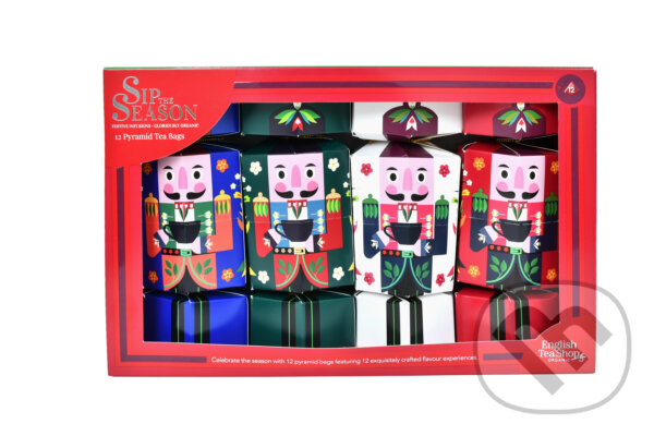 Kávy a čaje: NUTCRACKER COLLECTION (English Tea Shop). English Tea Shop, 2026