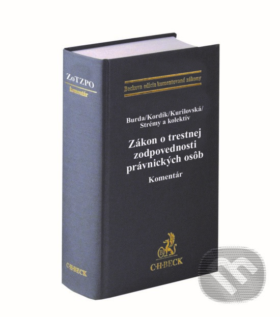 Levně Zákon o trestnej zodpovednosti právnických osôb (Komentár) - kniha z kategorie Trestné právo