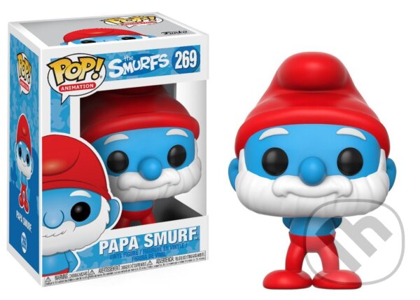 Funko POP! Animation The Smurfs: Papa Smurf Vinyl Figure, Funko, 2018