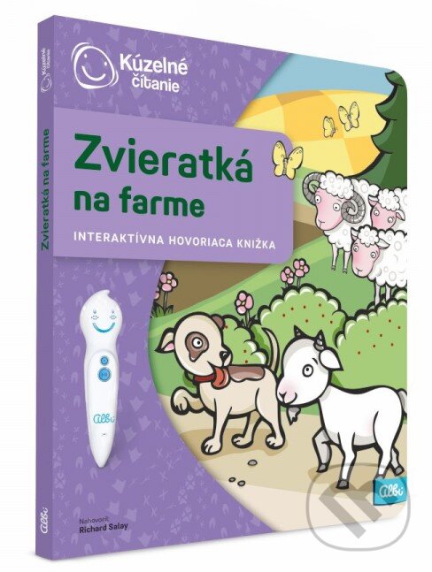 Levně Kúzelné čítanie: Zvieratká na farme - kniha z kategorie Vzdelávacie hry