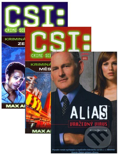 CSI: Kriminálka Las Vegas - Město hříchu + Alias - Vražedný virus + CSI: Las Vegas - Ze záhrobí (komplet), Jota, 2007