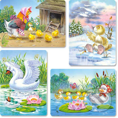 Puzzle: Škaredé káčatko (Castorland)