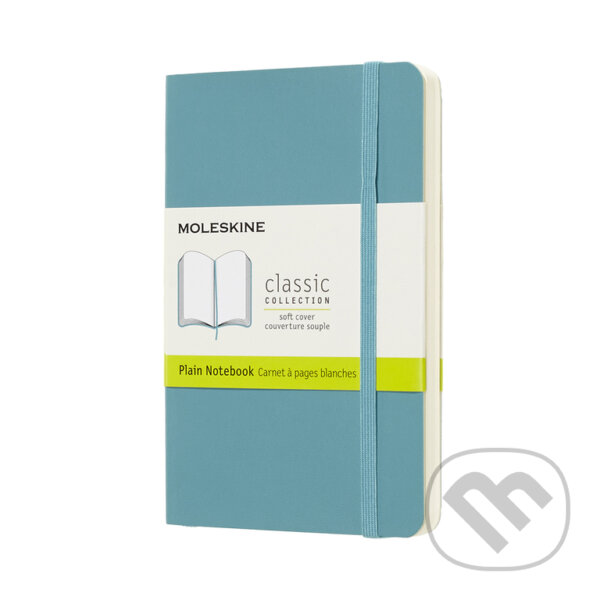 Levně Moleskine - zápisník svetlomodrý (malý, čistý)