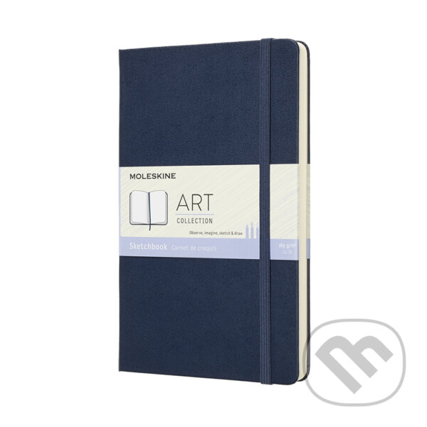 Levně Moleskine - skicár (modrý) (stredný)
