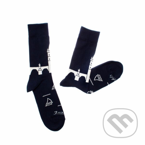 Ponožky Karlův most (Unisex veľkosť M 39 - 42)