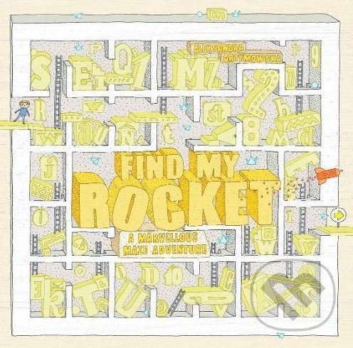Levně Find My Rocket (A Marvellous Maze Adventure) - Aleksandra Artymowska (ilustrácie) - kniha z kategorie Naučné knihy