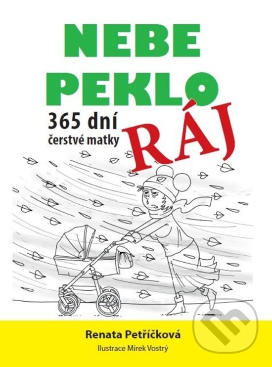Levně Nebe, peklo, ráj (365 dní čerstvé matky) - Renata Petříčková - kniha z kategorie Vzťahy a rodina