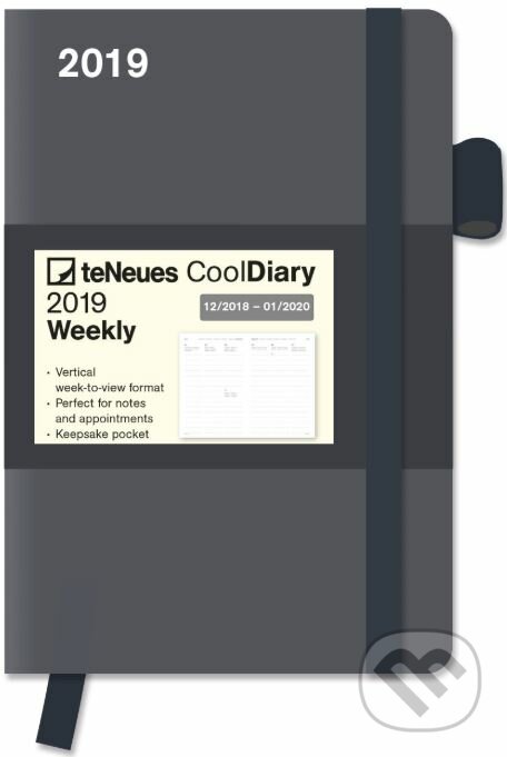 Grey Cool Diary 2019, Te Neues, 2018