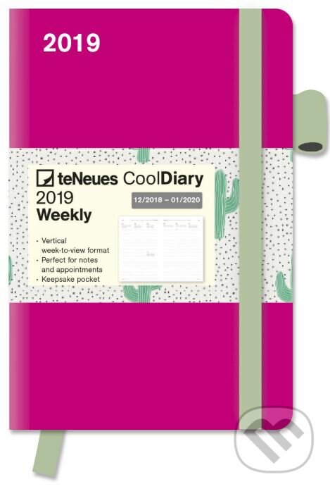 Cool Diary Fuchsia/Cactus 2019, Te Neues, 2018