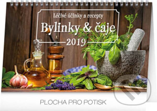 Bylinky a čaje 2019 (český jazyk), Presco Group, 2018