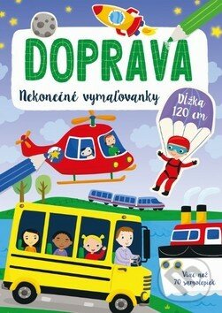 Kniha: Nekonečné vymaľovanky: Doprava (Jiří Models). Jiří Models, 2018